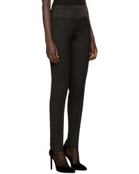 Pantalon en laine noir Pallas