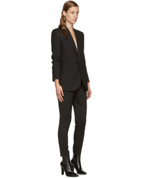 Pantalon en laine noir Dsquared2