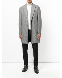 Pantalon en laine noir Saint Laurent