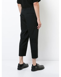 Pantalon en laine noir Comme des Garcons