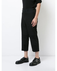 Pantalon en laine noir Comme des Garcons