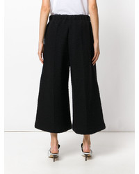 Pantalon en laine noir MM6 MAISON MARGIELA