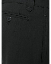 Pantalon en laine noir Christian Pellizzari