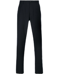 Pantalon en laine noir Giorgio Armani