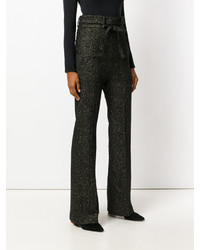 Pantalon en laine noir Ann Demeulemeester