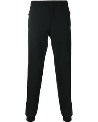 Pantalon en laine noir Les Hommes