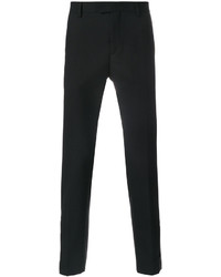 Pantalon en laine noir Les Hommes