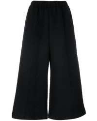 Pantalon en laine noir MM6 MAISON MARGIELA