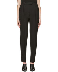 Pantalon en laine noir Pallas