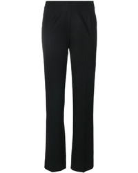 Pantalon en laine noir Piazza Sempione