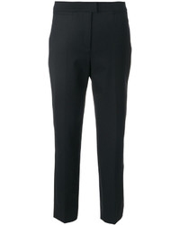 Pantalon en laine noir Piazza Sempione