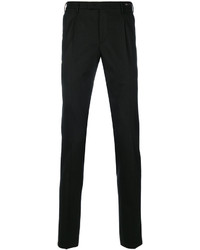 Pantalon en laine noir Pt01