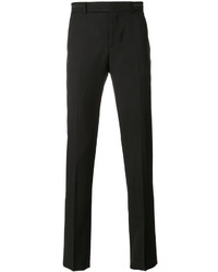 Pantalon en laine noir Rochas