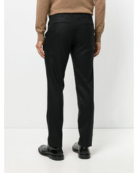 Pantalon en laine noir Pt01