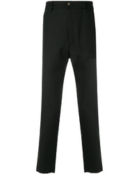 Pantalon en laine noir Societe Anonyme