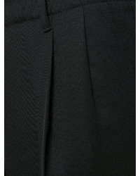 Pantalon en laine noir Forte Forte