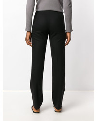 Pantalon en laine noir Piazza Sempione