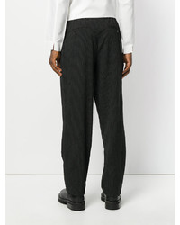 Pantalon en laine noir Issey Miyake