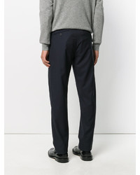 Pantalon en laine noir Giorgio Armani