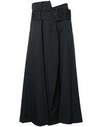 Pantalon en laine noir Taro Horiuchi