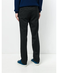 Pantalon en laine noir Z Zegna