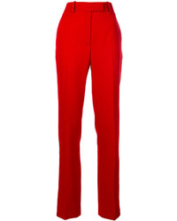 Pantalon en laine rouge Calvin Klein