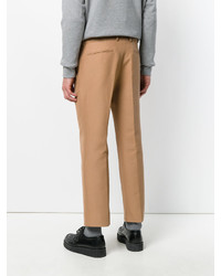 Pantalon en laine tabac No.21