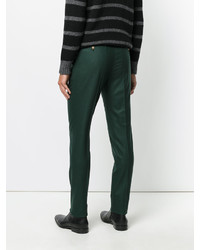 Pantalon en laine vert foncé Pt01