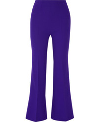 Pantalon en laine violet