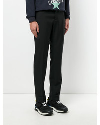 Pantalon en mohair noir Valentino