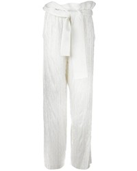 Pantalon en soie blanc 3.1 Phillip Lim
