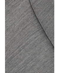 Pantalon en soie gris Calvin Klein Collection
