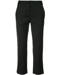 Pantalon en soie noir Dion Lee