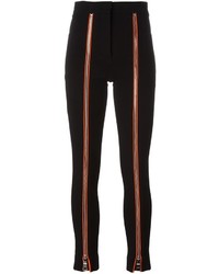 Pantalon en soie noir Emilio Pucci