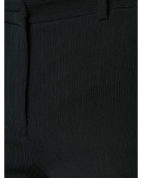 Pantalon en soie noir Vionnet