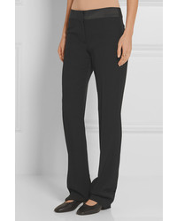 Pantalon en soie noir Maison Margiela