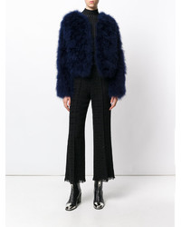 Pantalon en tricot noir MSGM