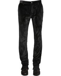 Pantalon en velours noir