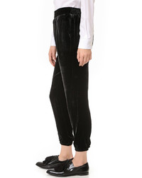 Pantalon en velours noir Joie