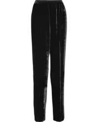 Pantalon en velours noir Stella McCartney