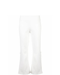 Pantalon flare blanc Alexis