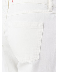 Pantalon flare blanc Jucca