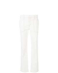 Pantalon flare blanc Chloé