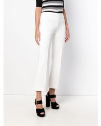 Pantalon flare blanc Sonia Rykiel