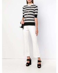 Pantalon flare blanc Sonia Rykiel