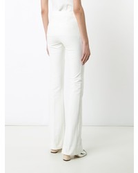 Pantalon flare blanc Derek Lam 10 Crosby