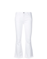 Pantalon flare blanc Current/Elliott