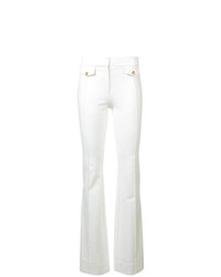 Pantalon flare blanc Derek Lam