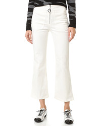 Pantalon flare blanc Edun