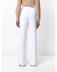 Pantalon flare blanc MSGM